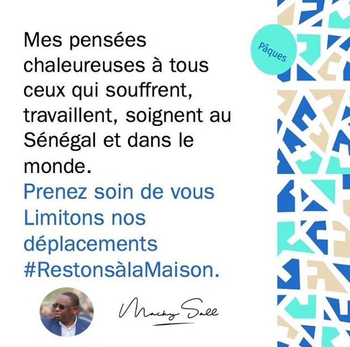 Gouvernement du Sénégal 🇸🇳 (@gouv_du_senegal) on Twitter photo 