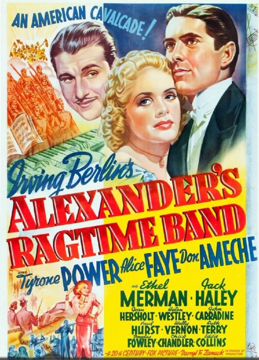 MichaelTroyan1's tweet photo. The composer of the song "Easter Parade," Irving Berlin called Alice Faye "Hollywood's best song-plugger." She starred in two of his very best songfests: On The Avenue (1937) & Alexander's Ragtime Band (1938). #AliceFayeSundays #FoxAtItsBest #HappyEaster https://t.co/no1Zl2cVVp