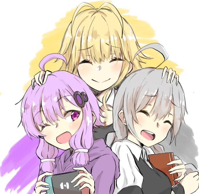 #結月ゆかり #弦巻マキ #紲星あかり 