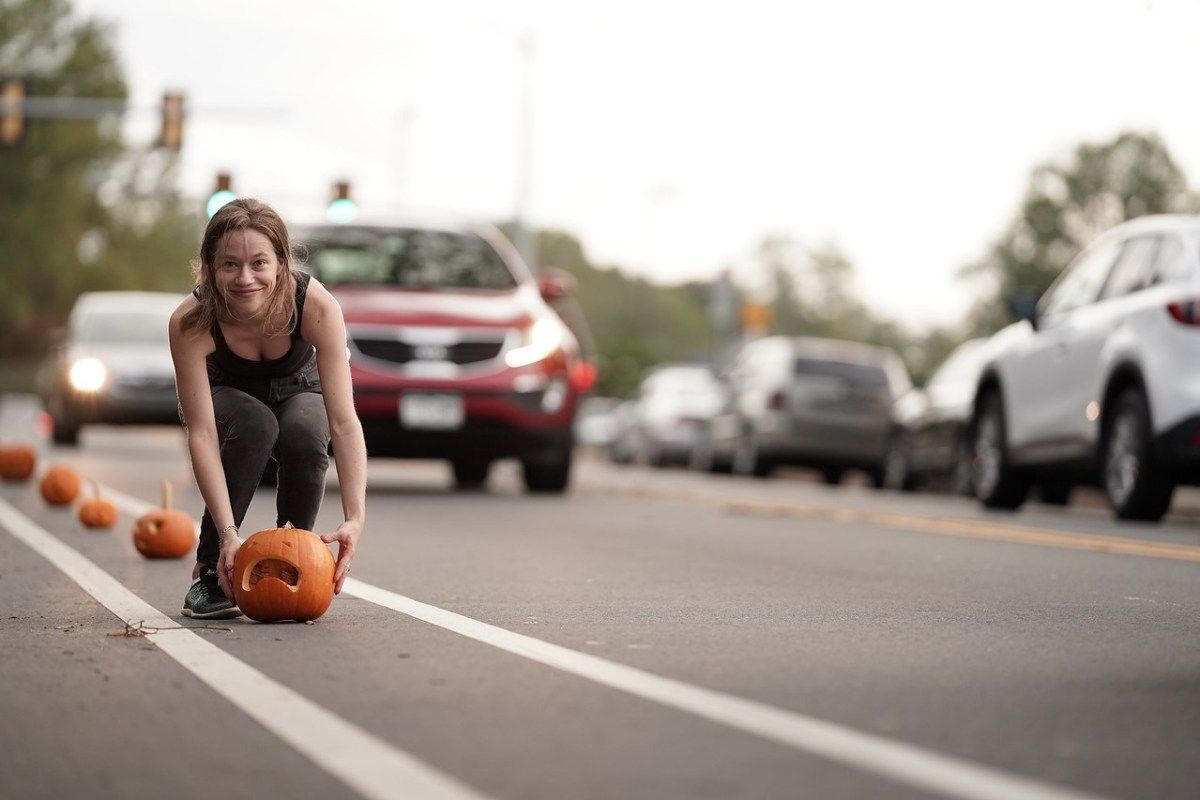 Certains militants ont aussi profité des grandes fêtes pour marquer les esprits. Pourquoi pas utiliser des citrouilles le jour d'Halloween ?