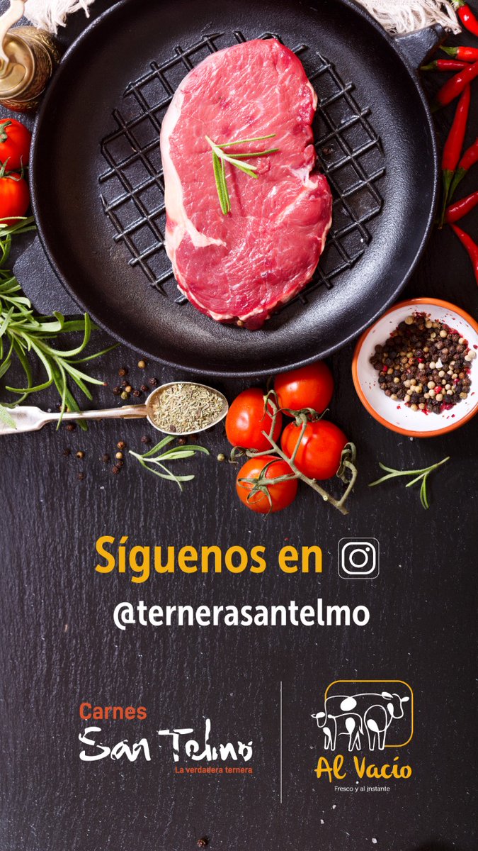 Los esperamos en instagram con recetas, promociones y más. Encuentranos como <a href="/ternerasantelmo/">San Telmo</a> y <a href="/Alvacio/">AlVacioExpress</a>