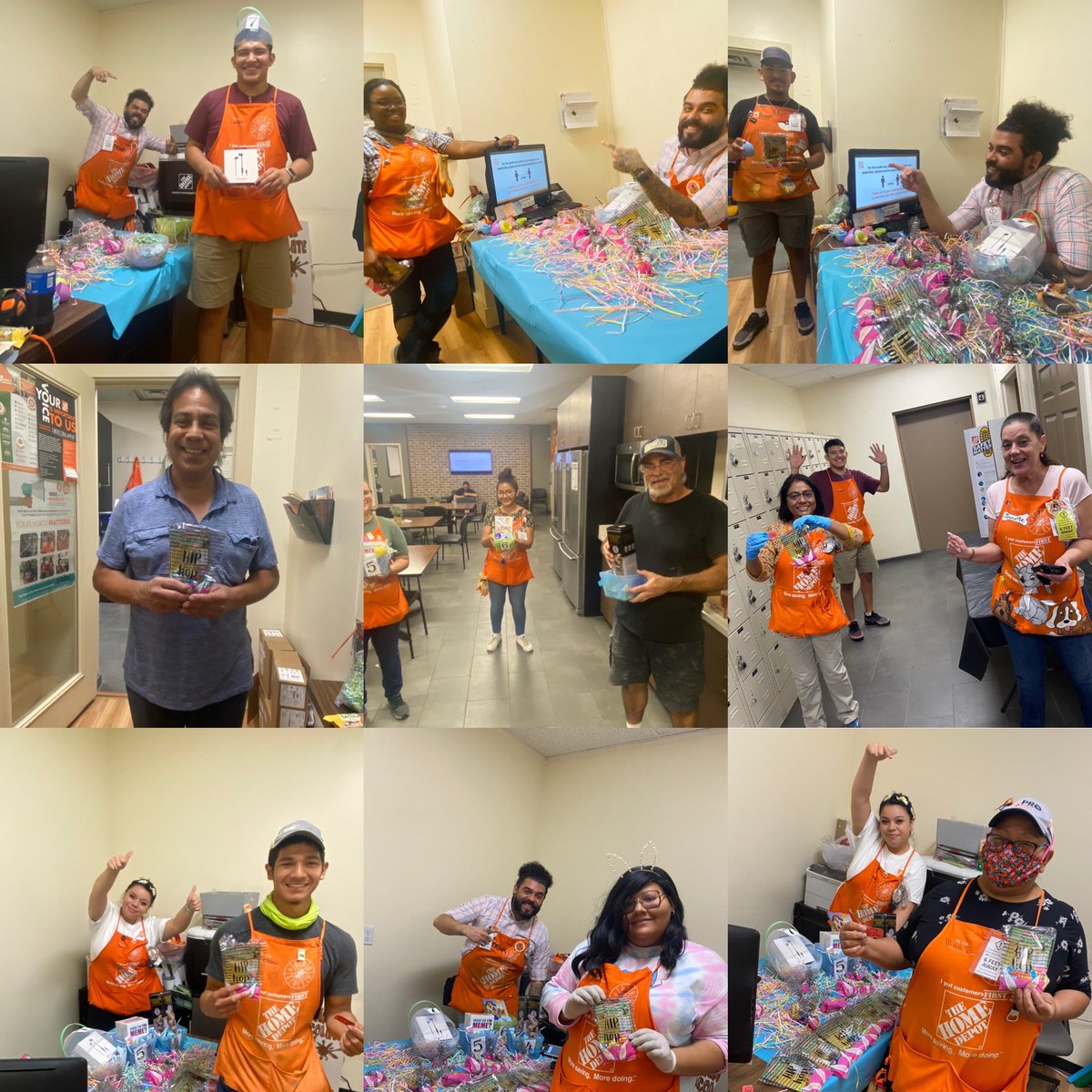 jessicaaleonn's tweet photo. thank you to everyone who participated in the 2020 #THD0580 easter egg hunt. congratulations to all the winners &amp; happy easter everybody ♥️💜🧡💚💛💗🌼🌸🐰🐣 https://t.co/ToL2n7oalk