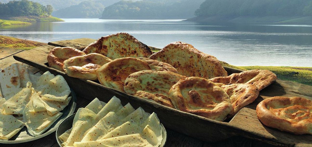 And finally, I'm going to use  @baldhiker's quote on local bread:"On every trip I make to Baku, Azerbaijan, there is one thing I ‘must’ do. That is get myself to Old City Baku to get me some taste of the local, traditionally made Tandir bread."