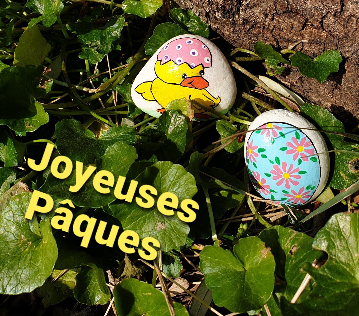 De jolis œufs de Pâques sortent de l'atelier même en plein confinement 😉
#COVID2019 #Paques