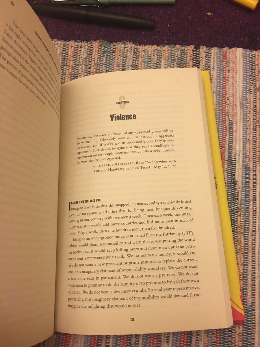 In my latest book  #7NecessarySins, the chapter on the “sin” of violence frightens people. I’m told: “Violence begets violence!” What do centuries of male violence vs women beget? Here are the opening pages of that chapter. My book came out in Sept. 2019  #COVID19