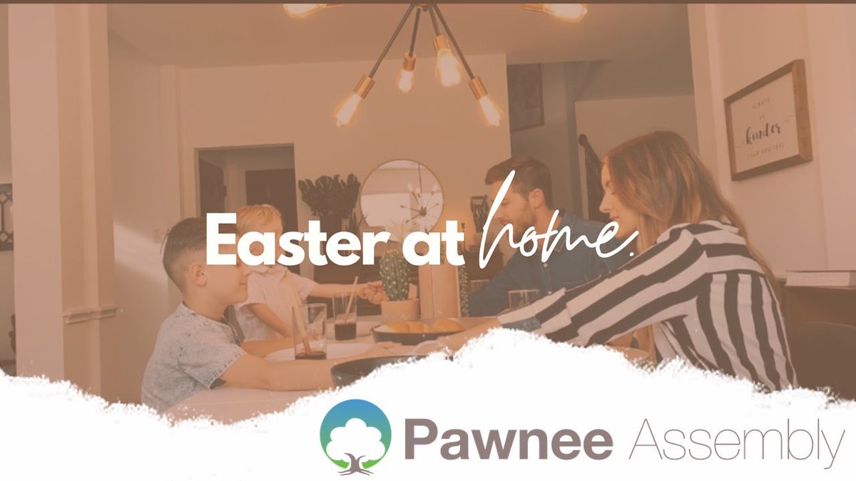 PawneeAssembly's tweet photo. It is done! It is finished! Christ has won the victory! 

Happy Resurrection Sunday PAG Family!  

Join our Easter @ Home service.

https://t.co/1UD6GcRGDu https://t.co/NNTtCApUHV