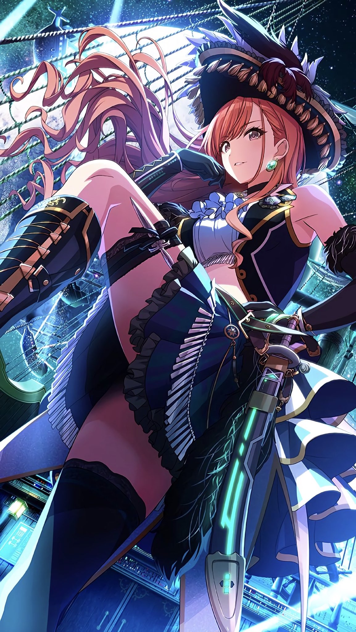 徒然 誰かが言っていて試してみたが海賊夏葉縦にしたら壁紙適正ありすぎないか 祝シャニマス T Co Rf5wn3f1d5 Twitter
