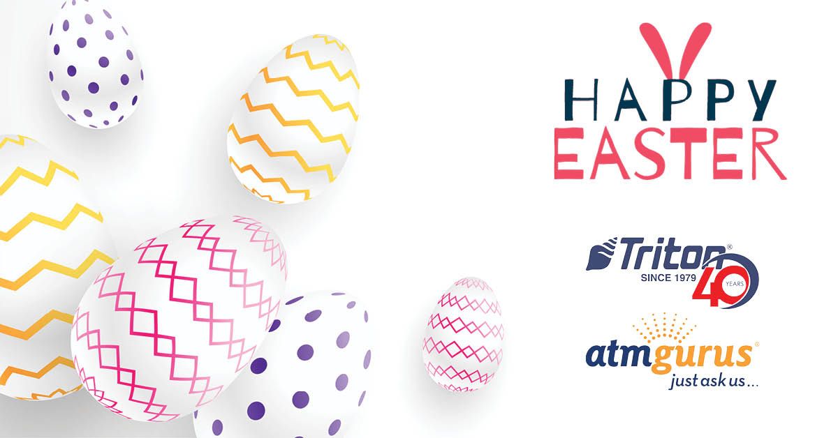 TritonGurus's tweet photo. Wishing you a Happy Easter! We’re here for you and we’ll get through this together.
#tritonatms #atmgurus #atms #atmdeployers #atmparts #atmrepairs https://t.co/oK8AV7ItCU