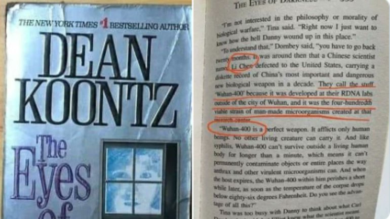 faizan_OO7's tweet photo. Novel predicted Wuhan virus 40 years before Coronavirus outbreak. https://t.co/os9o374MIb