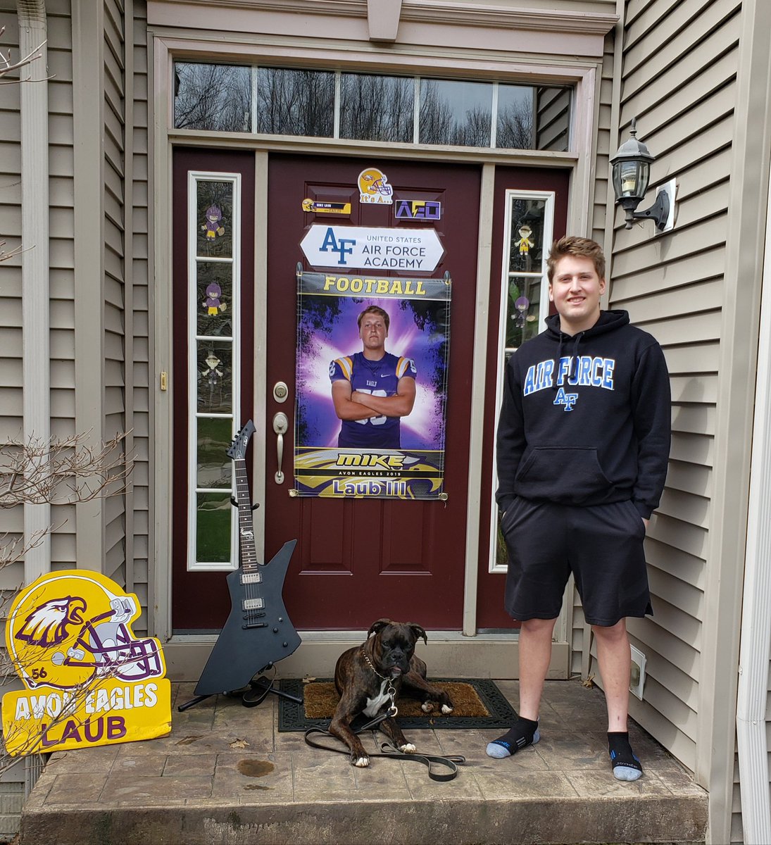 Happy 18th Birthday to our senior!! Proud of you <a href="/asap_laub/">Mike Laub III</a>!!  <a href="/Avonclass2020/">AHS Class of 2020</a>