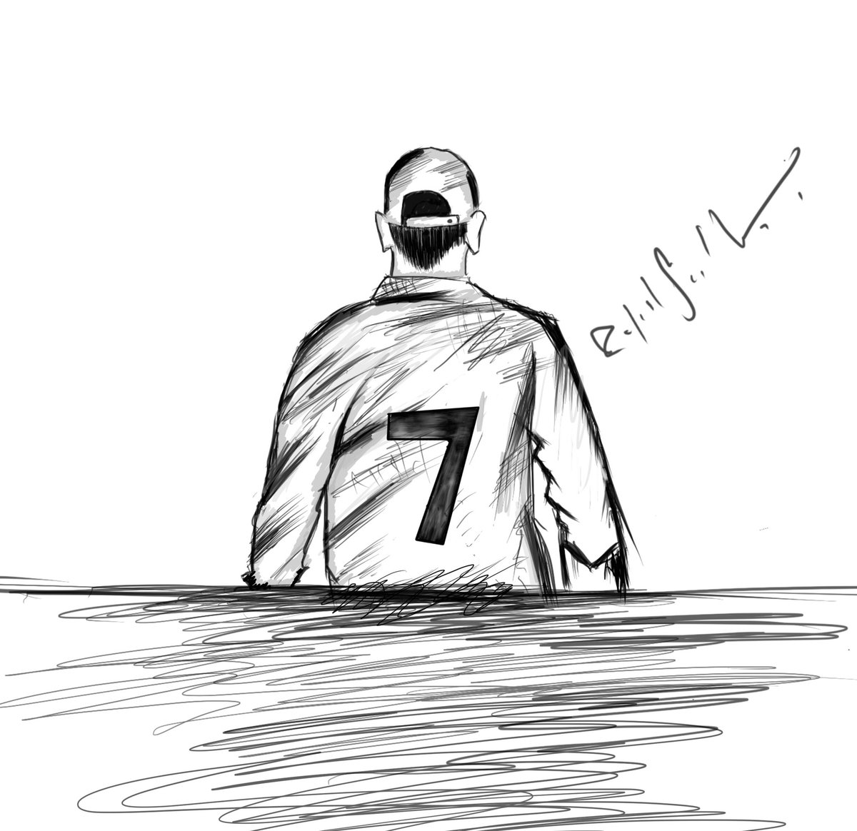 rajeshseshadr's tweet photo. MS Dhoni @msdhoni @ChennaiIPL #protrait #csk #missingipl #ipadpro #Dhoni #Cricket @ESPNcricinfo #cskfans #Cricket #ipl #cskforever #chennai #chepak #chepakstadium #indianteam #sports @ChennaiSuperkig @SriniMaama16 #sriniMaama #sports @StarSportsIndia https://t.co/3MymTob2rU