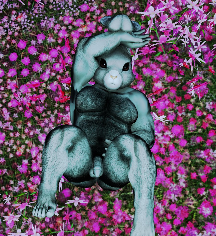 ArtasMagus's tweet photo. HAPPY EASTER TO ALL!!!!! ❤️❤️❤️❤️ #Yaoi #bunnies #heaster #roegadyn #NSFW #Bara #Yaoibara https://t.co/0RYWuHuTZa
