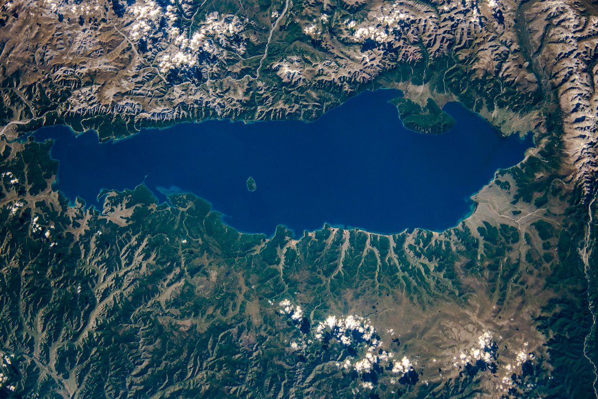siberian_times's tweet photo. Happy Cosmonautics Day with these space shots of Kamchatka’s southern tip & Kambalny volcano, the Klyuchevskaya Sopka volcano, the ‘Eye of Africa' in Mauritania & Lake Khuvsgul in Mongolia, known as ‘the younger sister’ of lake Baikal, all taken by astronaut Sergey Ryazanskiy https://t.co/9rwFMVIMmi