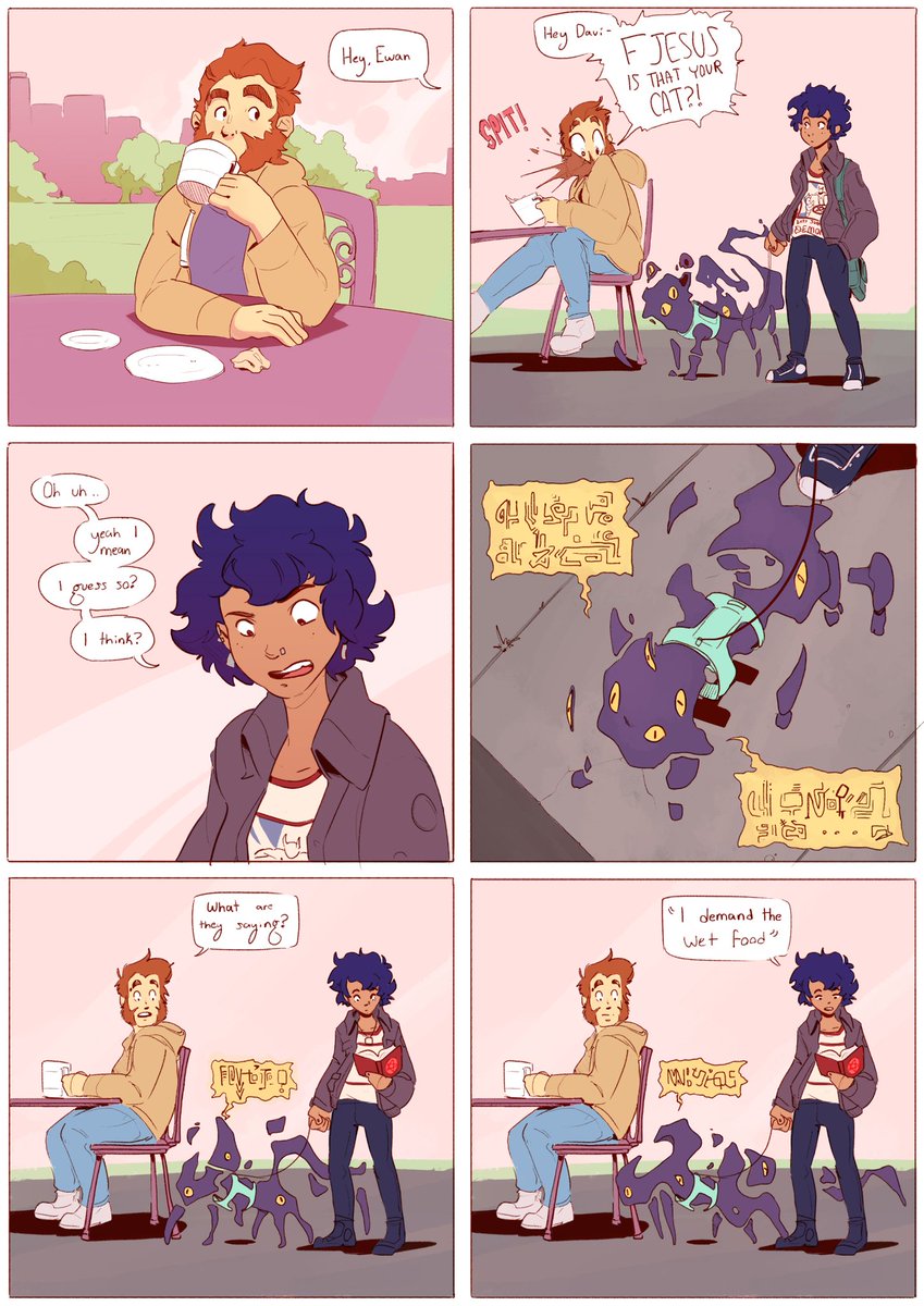 Ive been meaning to do <a href="/ShadowDispatch/">The Shadow Dispatch Podcast</a> comics for a while now #comics #artistsontwitter