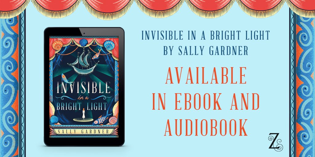 _ZephyrBooks's tweet photo. #InvisibleinaBrightLight is the gorgeous new middlegrade by @TheSallyGardner.

Listen to Sally's tantalising reading from Chapter One... https://t.co/FN5uzXUDVh

Out now in paperback, eBook and audiobook from Zephyr: https://t.co/WCFds0t8cX

#ZephyrZone #UnitedByBooks @HoZ_Books https://t.co/9cbUw18Ki6