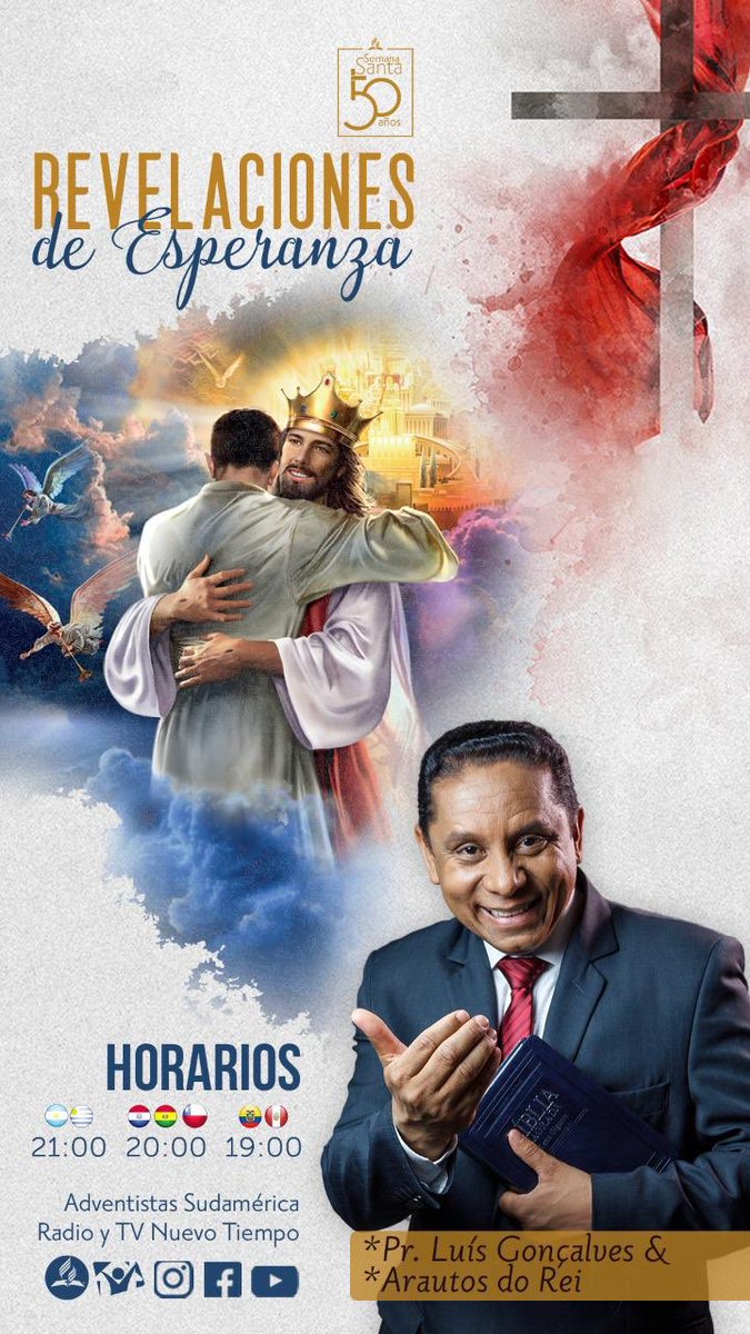 ayora_da's tweet photo. Hoy comienza el Evangelismo a través del estudio de “REVELACIONES DE ESPERANZA” con el Pastor Luis Gonçalves, se parte junto a tu familia y conecta a otros para ser parte de esta gran bendición 🙏
#UnidosEnOración
#RevelacionesDeEsperanza https://t.co/Un5vmqrHox