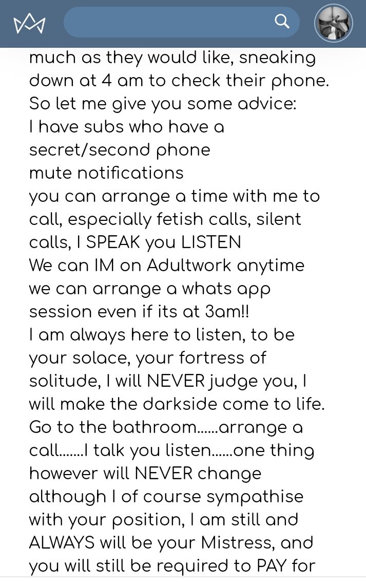 MsJuicyJules's tweet photo. I have just posted this on
https://t.co/iWVcQm1f6S
I thought subs, Kinksters who are struggling may find it useful, please read the photos.
Remember Mistress can fuck your mind in a few minutes....
@AdmireMeVIP @PIPSub @Brun0Parent @BritishBabesInc @_EFDP @British_Femdom @RTDoms https://t.co/mzXn4FLE35