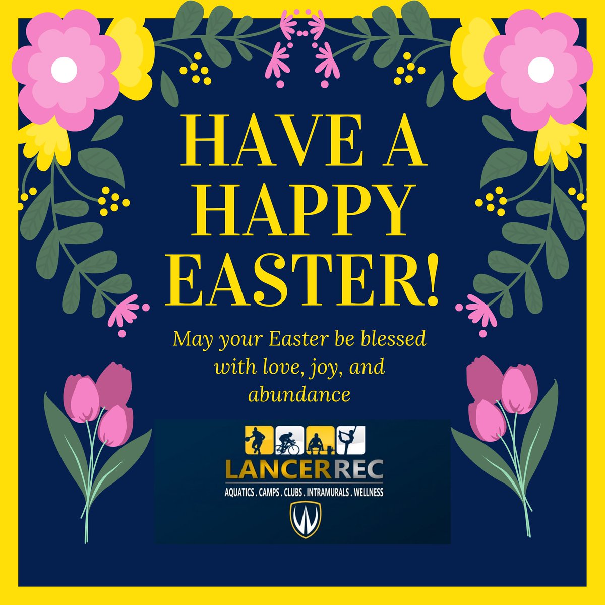 LancerRec's tweet photo. Wishing you all a very Happy Easter! Enjoy the day surrounded by loved ones! #LancerRec #HappyEaster https://t.co/GSJskCdXue