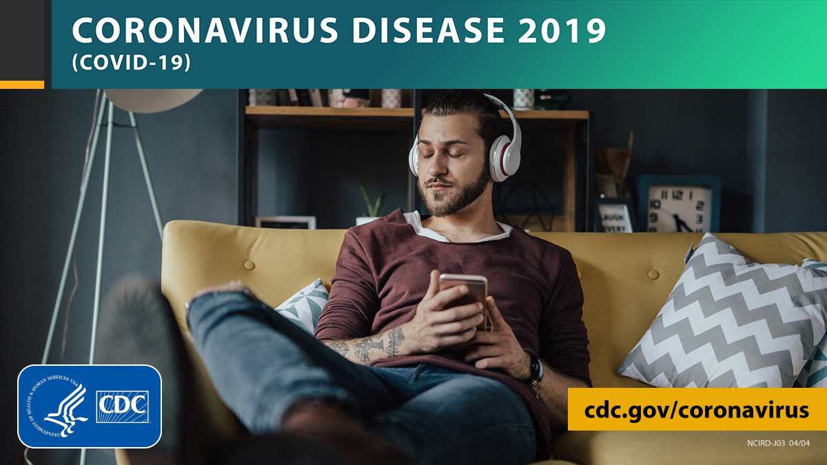 Be sure to #takebreaks from news and social media about #COVID19. Too much news about the pandemic can be upsetting. When you do need information, get the latest from your local or state health department and CDC. bit.ly/2xzcKIq