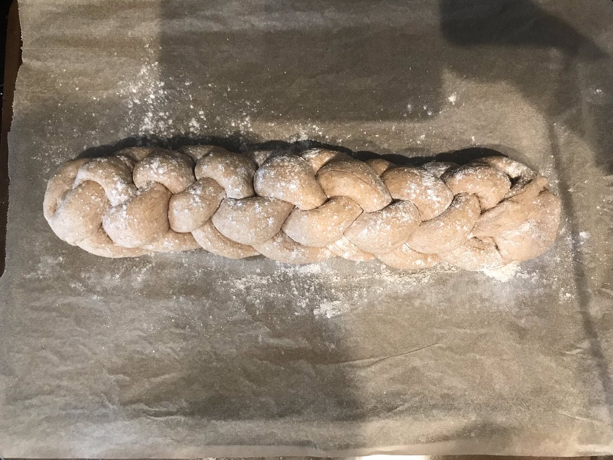 tier_above's tweet photo. @kumailn Made this last weekend. Honey whole wheat bread. It didn’t last long 😂 https://t.co/3vyqyg7Yqo