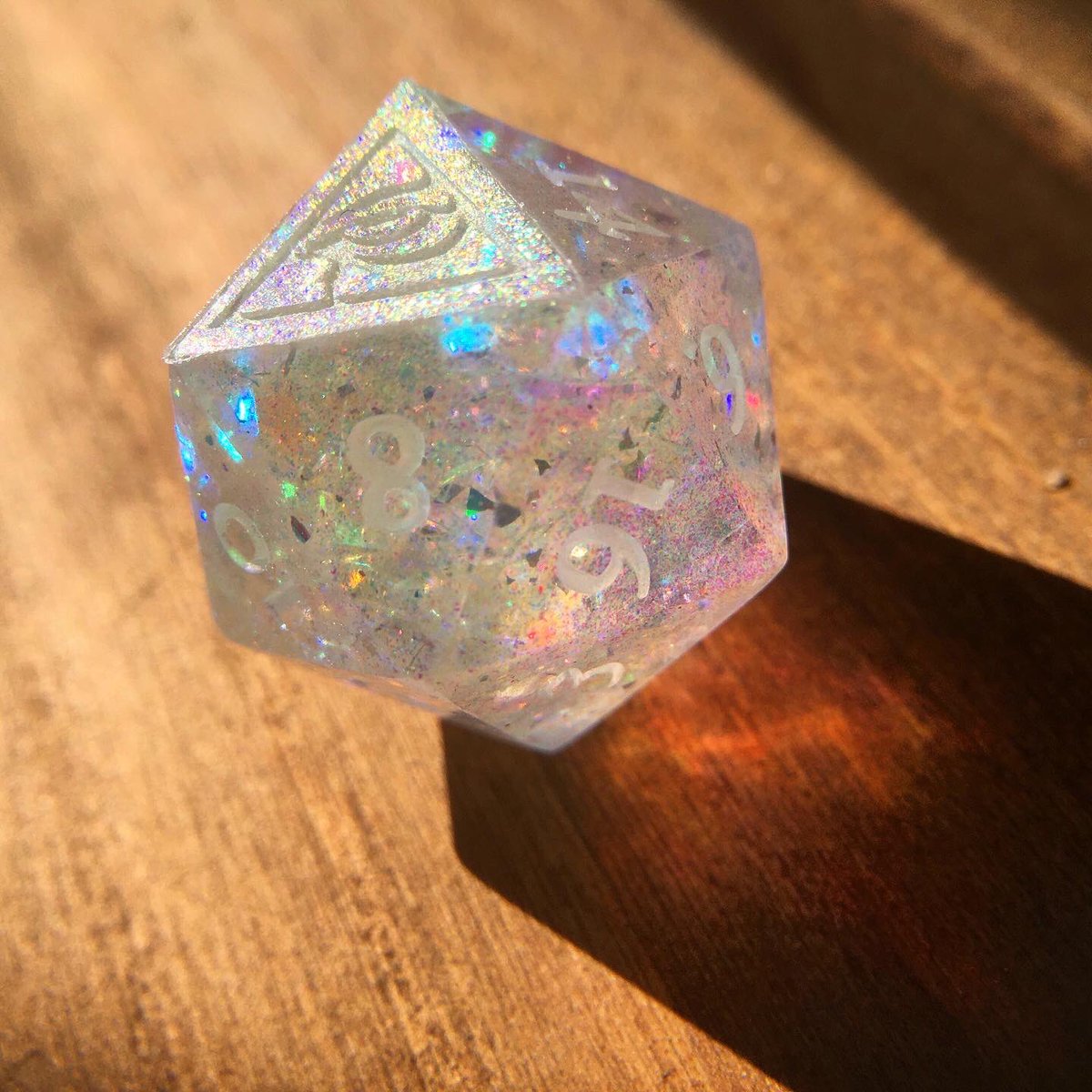 Check out my Instagram for more pics of these two. Happy Easter!
#diceporn #handmadedice #dungeonsanddragons #touchstonedice