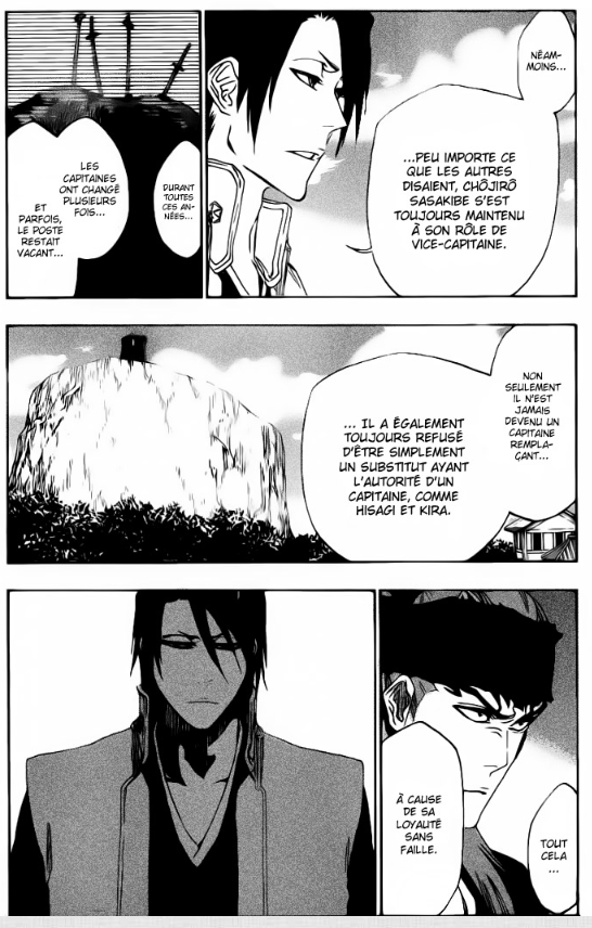 C’est pour cela que c’est Byakuya qui l’explique dans le manga d’ailleurs avec une case pour les deux.