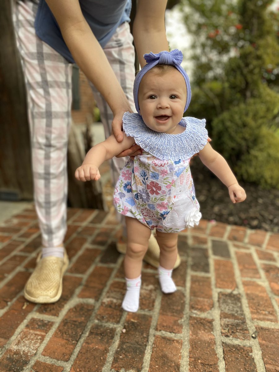 _jadefavre's tweet photo. My little love’s first Easter! 🐰💘🥰🌼🌸 https://t.co/MKOqQ1DbsH
