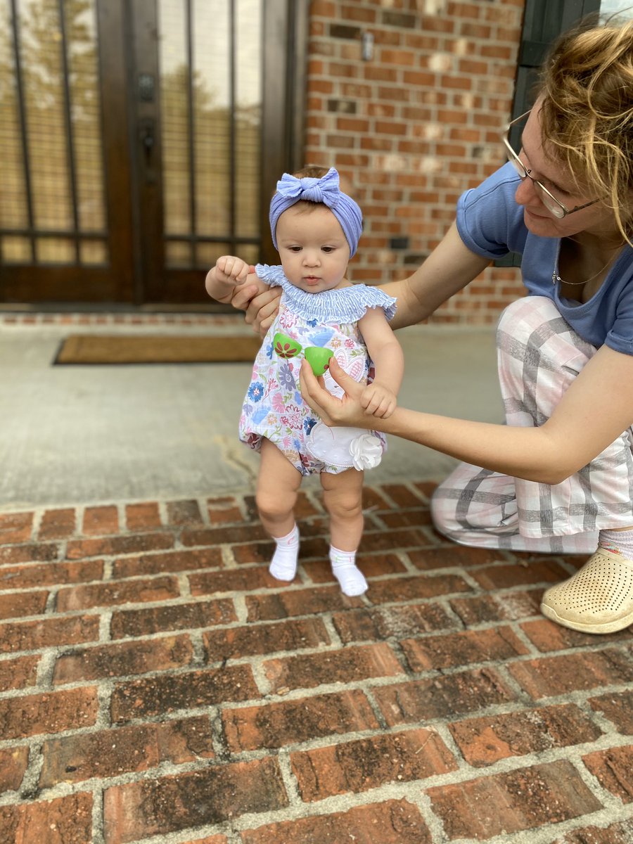 _jadefavre's tweet photo. My little love’s first Easter! 🐰💘🥰🌼🌸 https://t.co/MKOqQ1DbsH