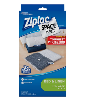 FatKidDeals's tweet photo. 2 pack, XL, Ziploc Flat Space Bags, as low as $5.24!

https://t.co/Gry43qDu9J https://t.co/0W3O0XL9Pk