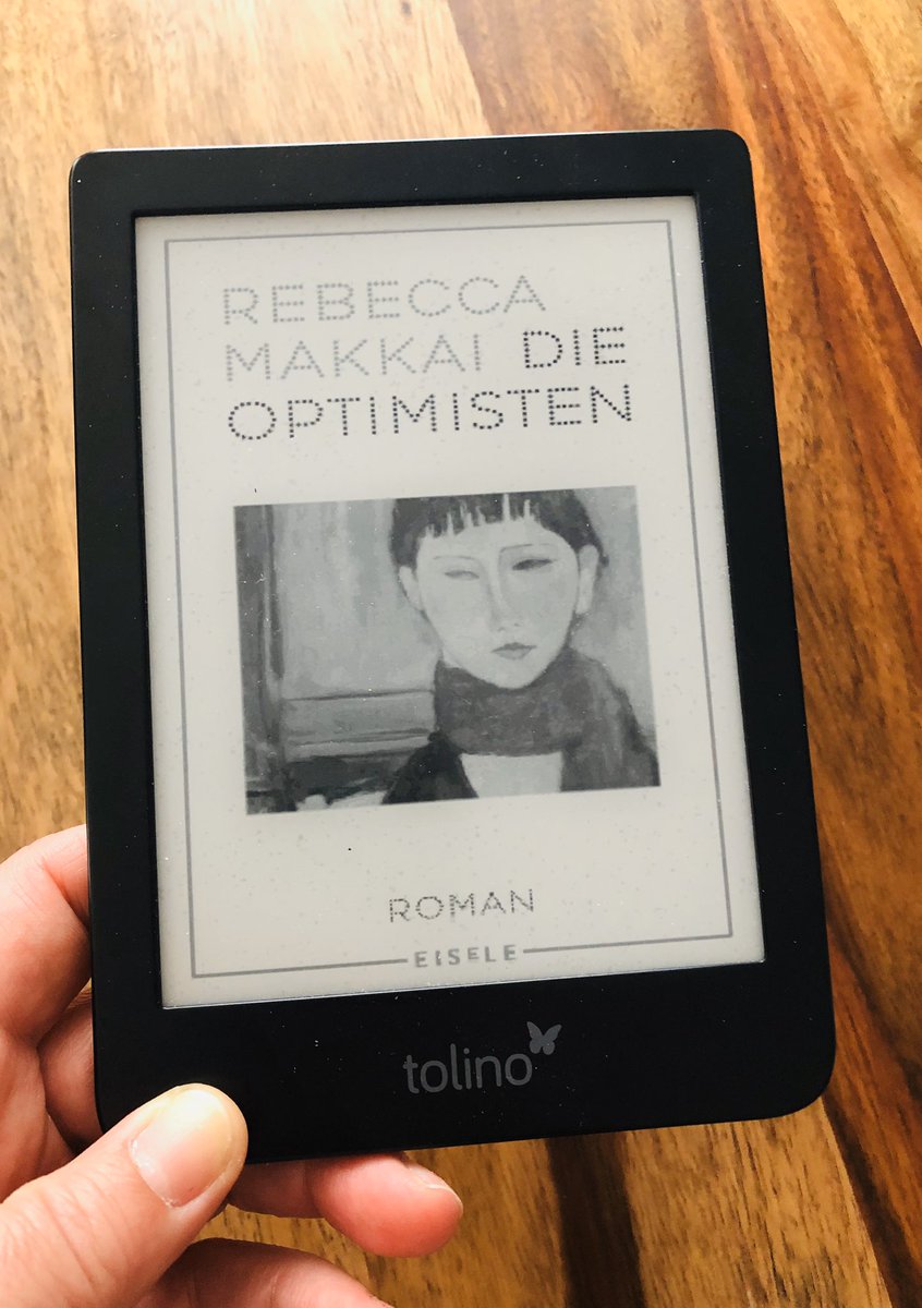 anja_urbschat's tweet photo. @HollsteinM „Die Optimisten” von Rebecca Makkai @eisele_verlag. Schon jetzt mein Buch des Jahres! https://t.co/Je4Fj7n5wX