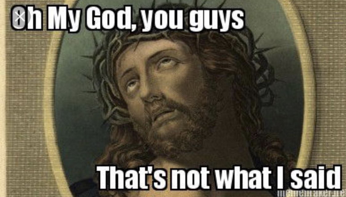 A more necessary than ever Easter reminder from your resident ex-theology scholar...