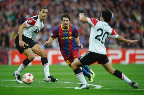 BarcaUniversal's tweet photo. 🗣️ — Rio Ferdinand on the 2011 UCl final: "Messi was a killer man. Ronaldinho was unreal, the free-flowing magician. But with Messi, he’d do all of that but there was always a goal or an assist at the end of it." https://t.co/GkRXFpLlLm