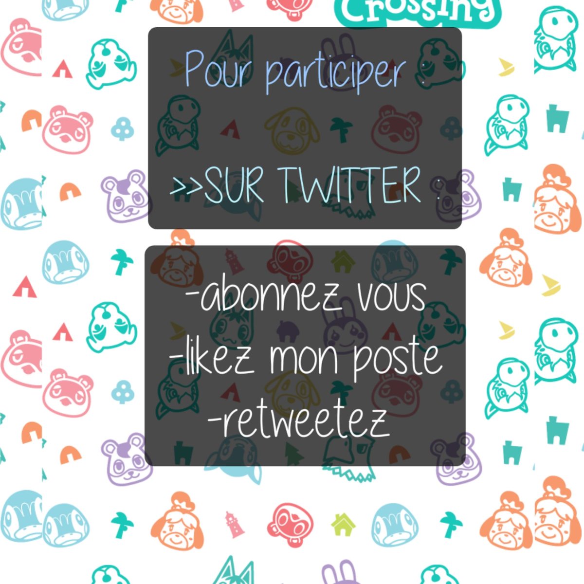 Tanitarte's tweet photo. Je lance mon giveaway spécial animal crossing du coup :D je le lance également sur Instagram donc si vous participez sur les 2 réseau c'est 2X plus de chance de gagner ;) Bon courage ! https://t.co/eWlfbcKJ0j