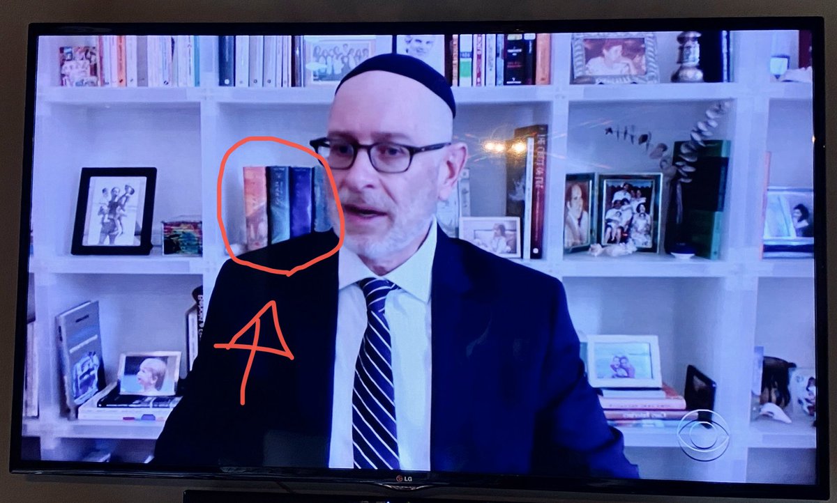 scottgold's tweet photo. @RolyMatalon Great to see you discussing #Passover on @CBSSunday! One question for you: Which is your favorite #HarryPotter book? 😂 Chag sameach! https://t.co/8tefzpZlOf