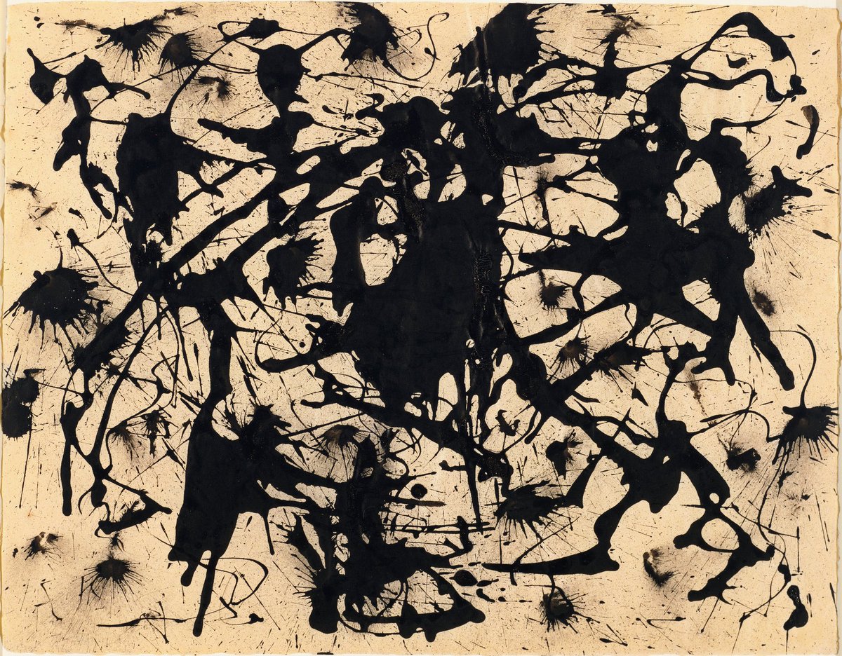AnaBejaranoRG's tweet image. Pollock pandémico. 🖤