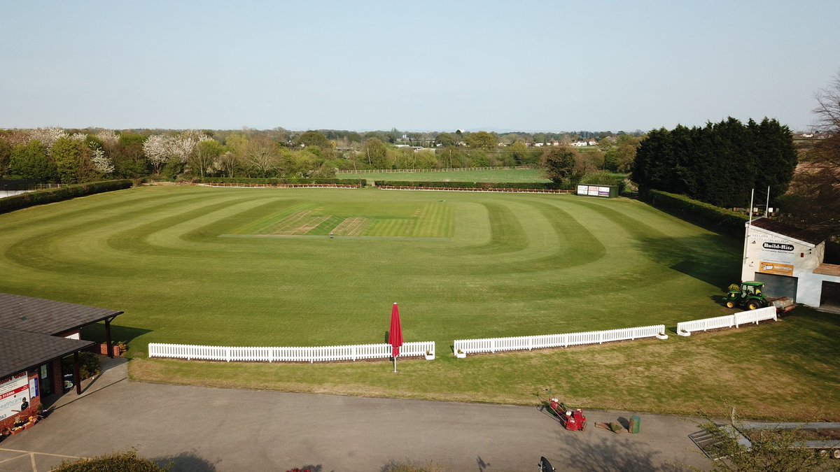 DesmondEvans7's tweet photo. Amazing work from the ground staff @NantwichCC @ThePeterMorse https://t.co/7pS7f8x5IT