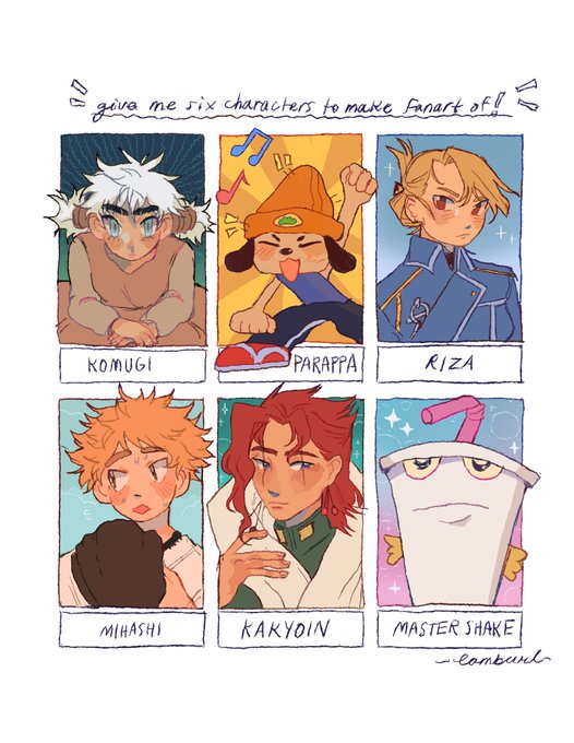 finally finished these up! thanks for sending these requests in 