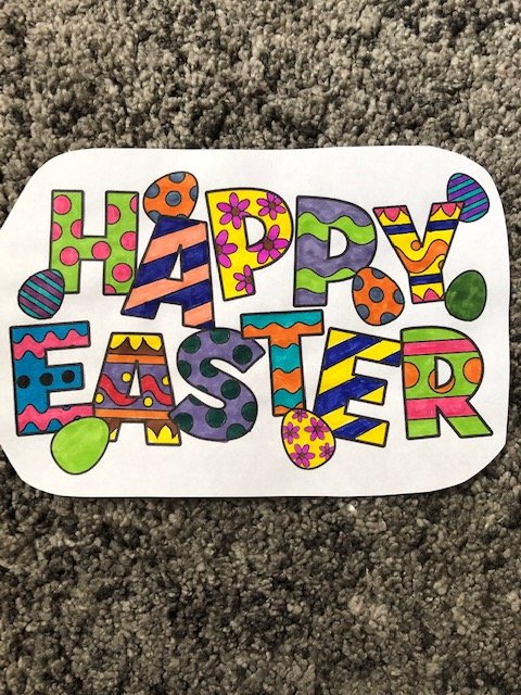 StPeterDarwen's tweet photo. Easter gardens and pictures as a follow in from the crosses for Palm Sunday https://t.co/292clH4YGq