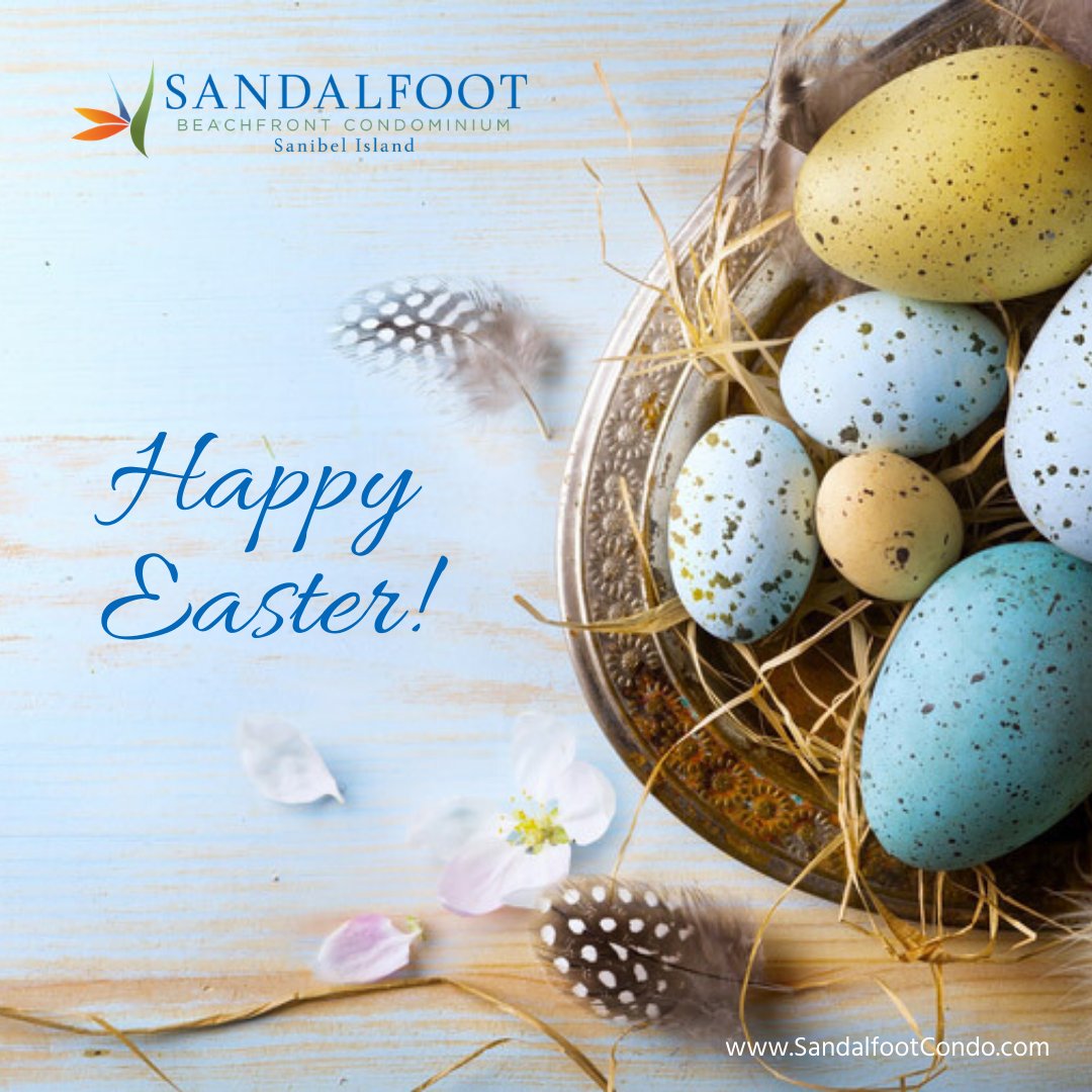 Sending Easter blessings and prayers from our family to yours. - Sandalfoot Beachfront Condominium, Sanibel Island
