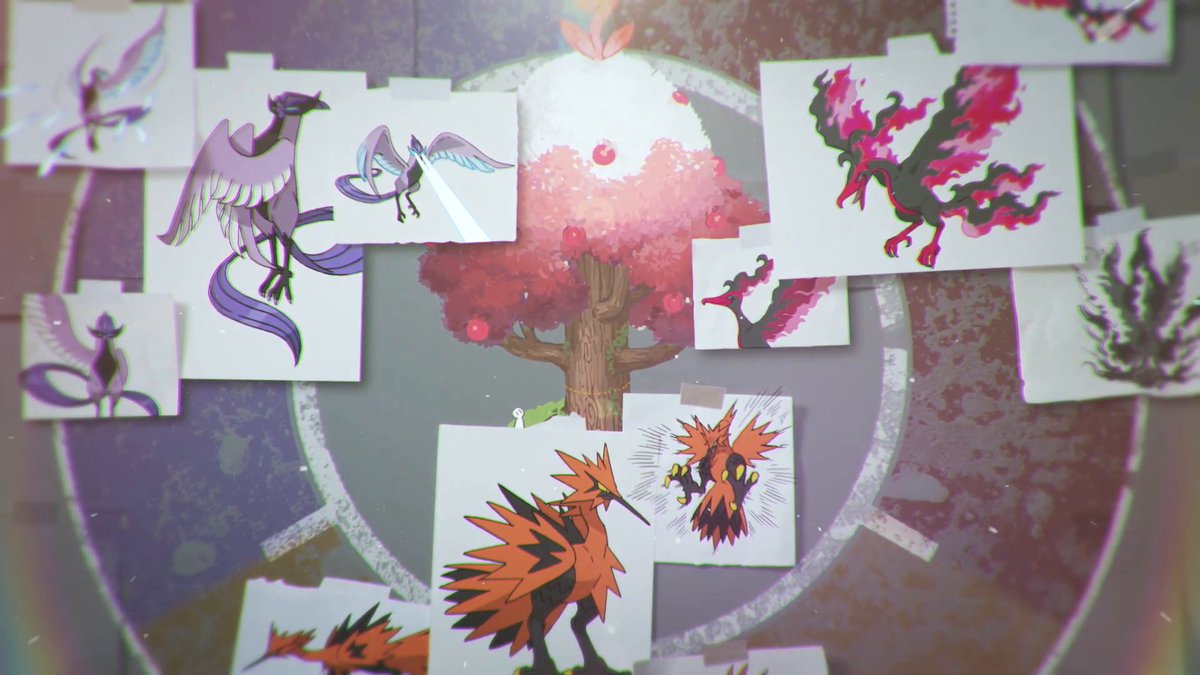 Moreover, in the context of the Crown Tundra, if the G-Winged Mirages end up being a representation of the Three Jewels to complement Calyrex's role as a Bodhisattva figure, then it would make sense for Zapdos to take the central role as the Yellow Jewel. https://twitter.com/Nintendokusou/status/1248456359189680129