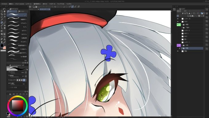 ライブでここまで進みました #今日のライブ進捗 https://t.co/ih9ZaSTrUi 