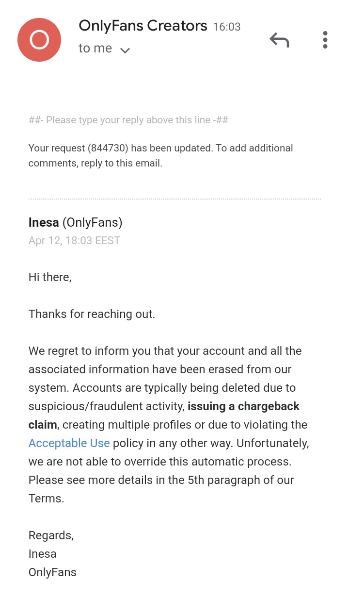 How to stop getting emails from onlyfans