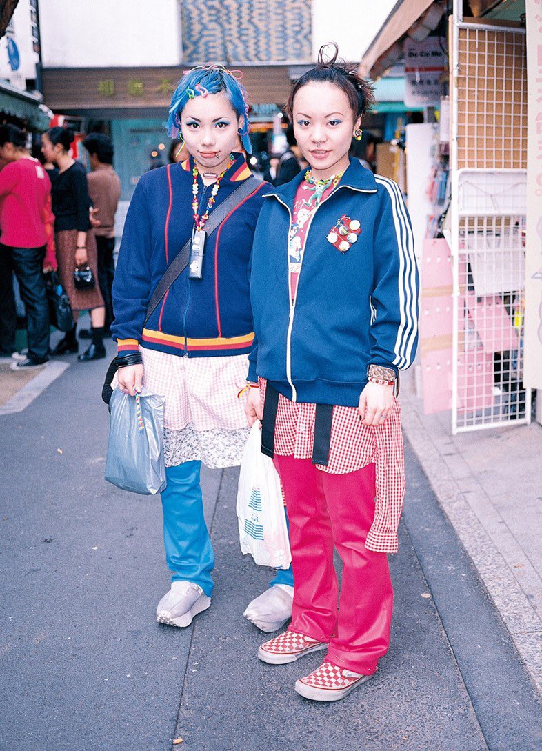 In 1997, Japanese photographer Shoichi Aoki started a little magazine called FRUiTS where he documented the boom of harajuku’s fashion subcultures (lolita, decora, cyberpunk, goth and every impossible in between) and their unique outfits and style