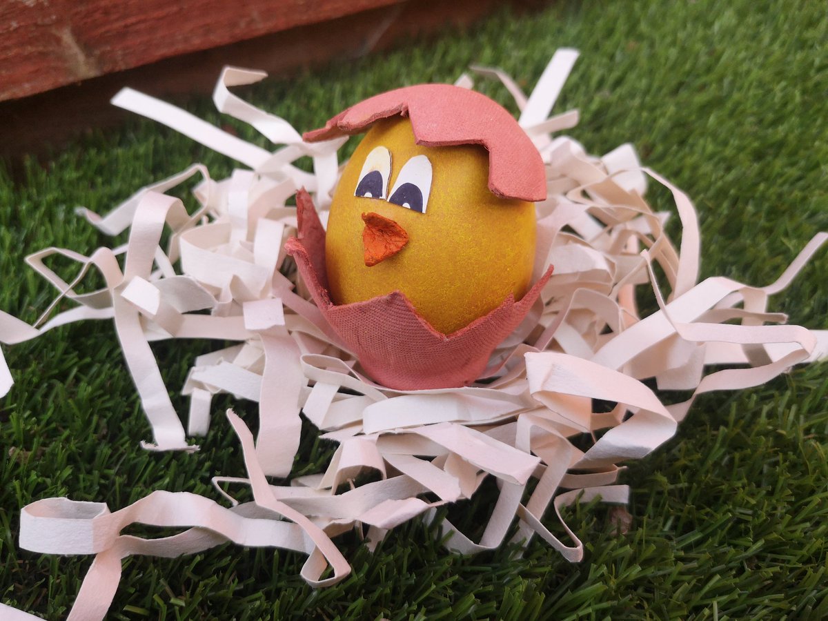 Lynnie29's tweet photo. My wee spring chicken 🐣@better_studio #SpreadingCreativity https://t.co/fEpxeV56s8