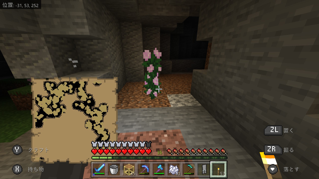 やしろん 地下に咲く一輪の話花 Minecraft マイクラ マインクラフト Nintendoswitch T Co X3e1hzsg1g Twitter