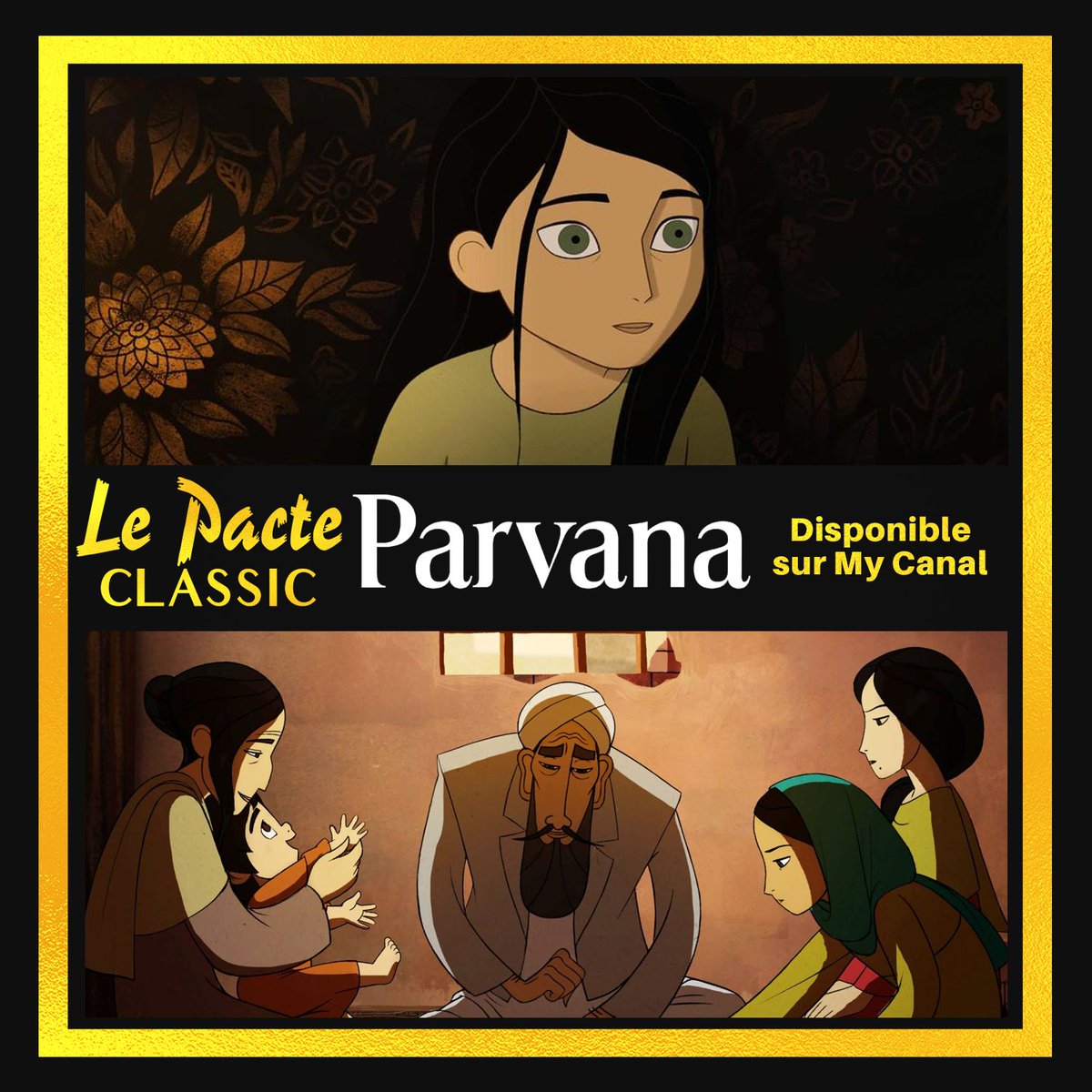 JOUR 28.(Re)découvrez le sublime film d'animation  #Parvana, de Nora Twomey et avec la voix de  @Golshifteh. Le quotidien d'une enfant en Afghanistan sous le régime taliban. Bouleversant !  #LePacteClassic  #CONFINEMENTJOUR27Disponible sur  @mycineplus   https://bit.ly/LP_Parvana 