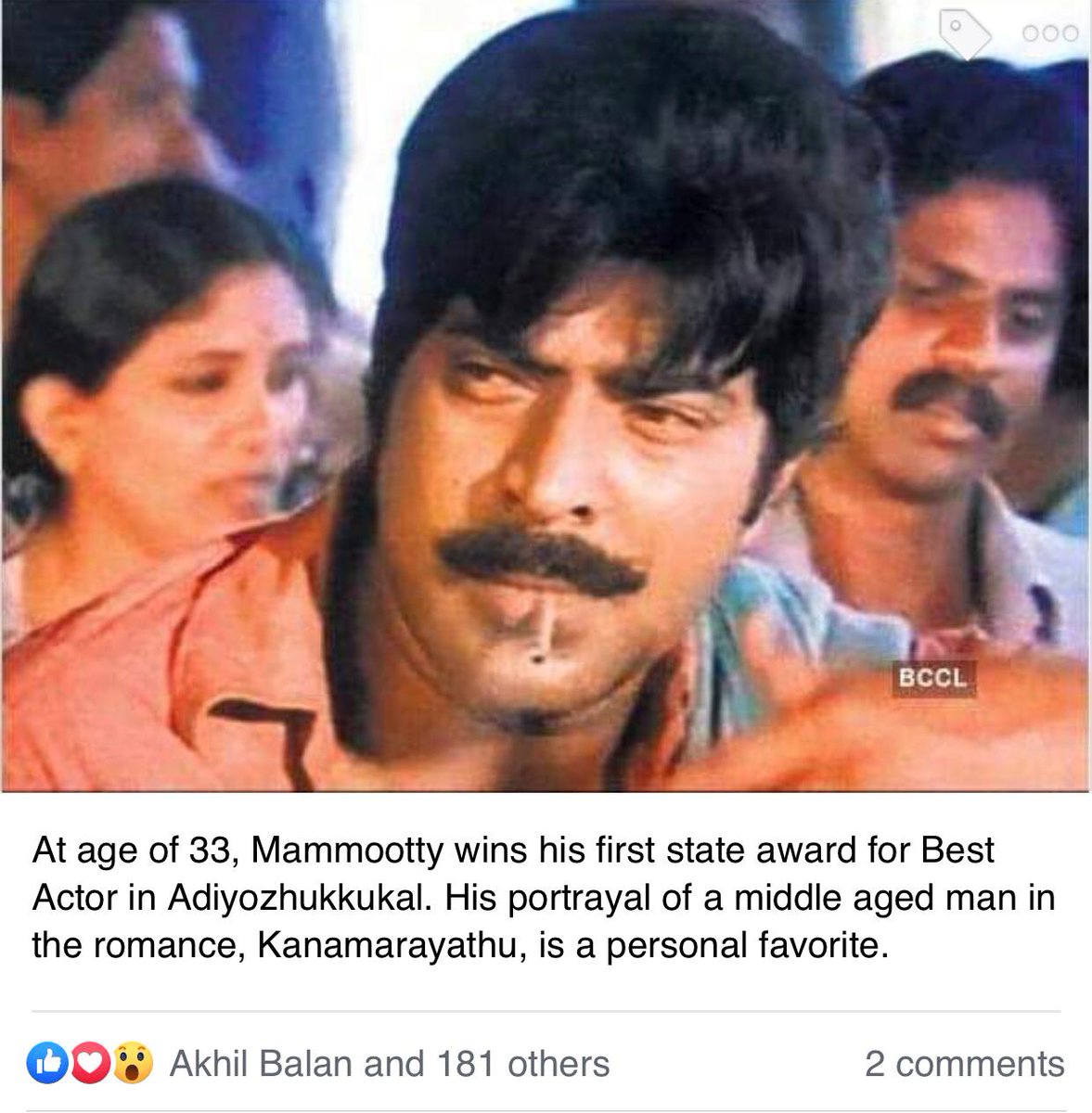  @mammukka through the years:My craze for this man continues... How Mammootty has found ways to remain consistent over years - Read through pics! (1/7) @Forumkeralam1  @Anchuu__  @MalayalamReview  @GK_Newdelhi  @mfwaikerala  @dulQuer