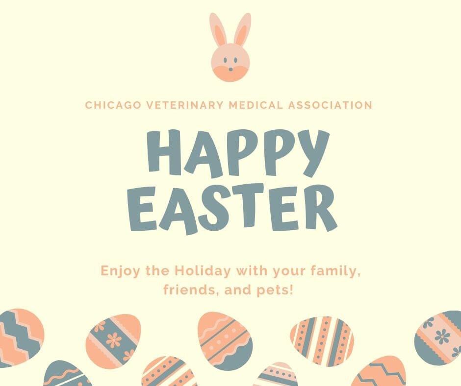 Wishing a Happy Easter to our Christian Veterinary Colleagues and Chicagoland pet owners. 

#Easter #Chicago #veterinary #veterinarymedicine #pets #cats #dogs #vetmed