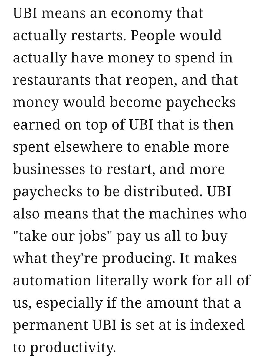 scottsantens's tweet photo. I really hope the Pope's support for universal basic income shakes something loose in the hearts and minds of those who consider themselves to be Christians, especially in the US. We already need UBI, but what's coming demands it. #PopeForUBI

https://t.co/klkrbeGfcr https://t.co/1zq86gQ0RK
