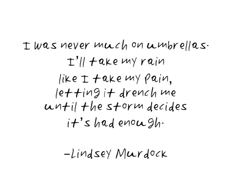 This one by Lindsey Murdock is powerful. Let the storms come, bring on the conflict, the problems, the troubles; but know that I will stand strong in the midst of it all, and I will outlast whatever is thrown at me.